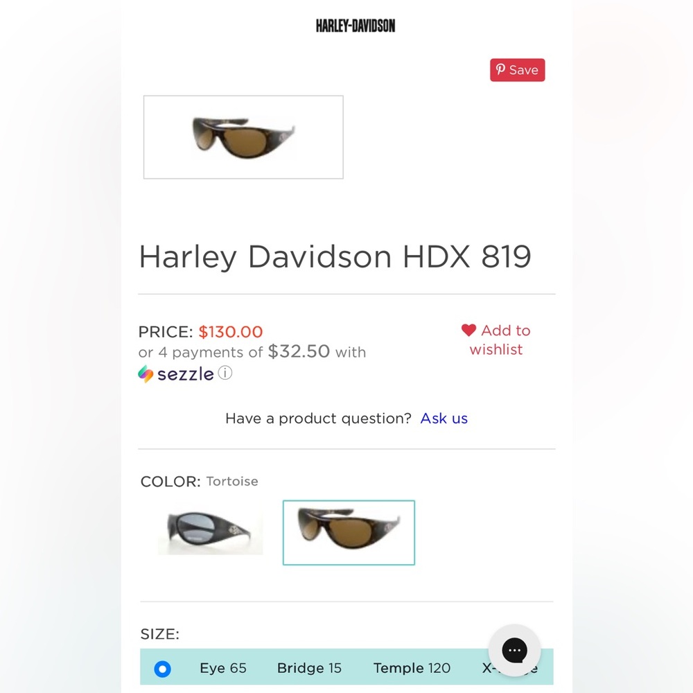 Harley-Davidson Brown 🕶️ Tortoise Sunglasses - Picture 12 of 12